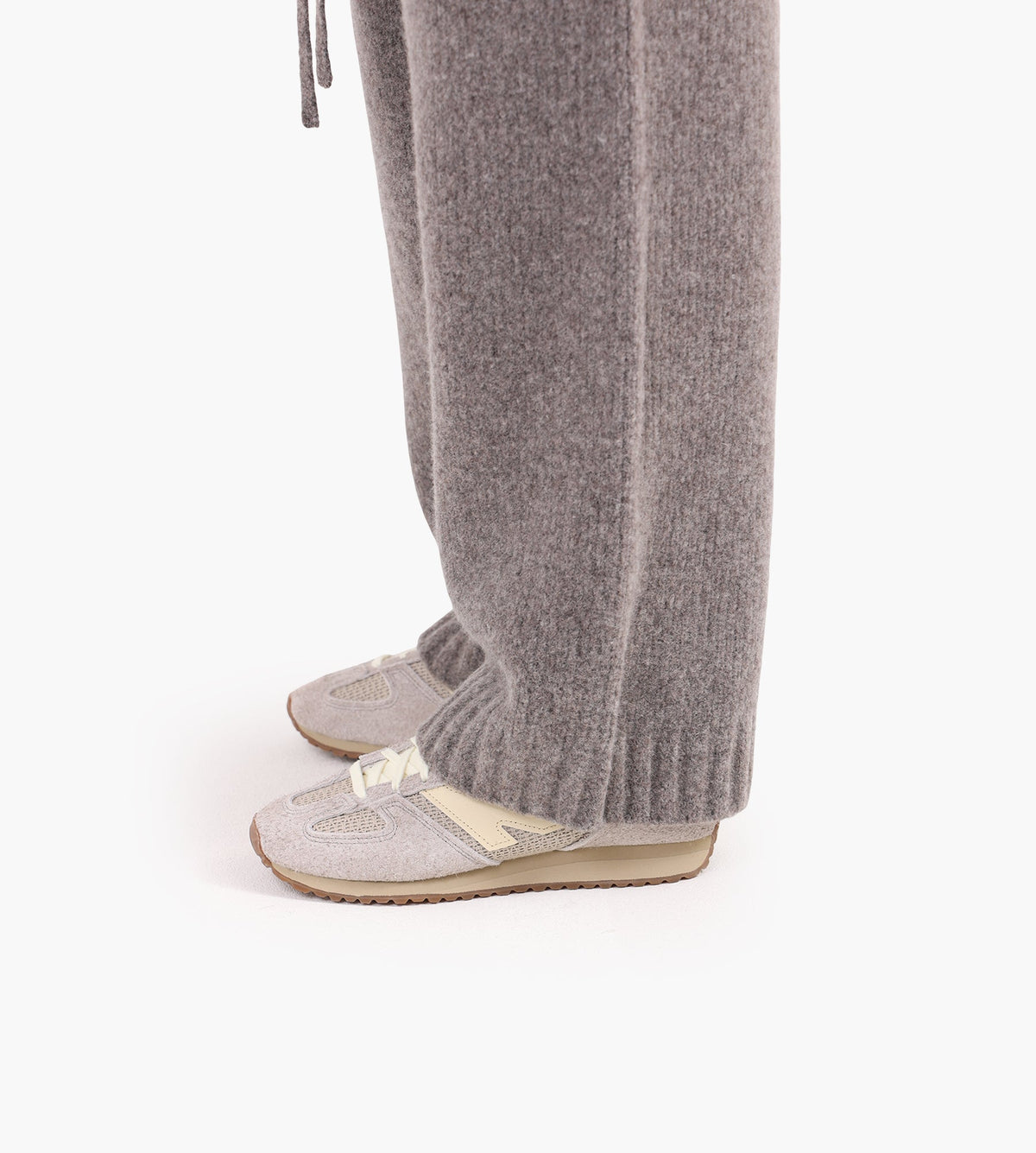 Seventh Wool Knit Stacks Latte Grain