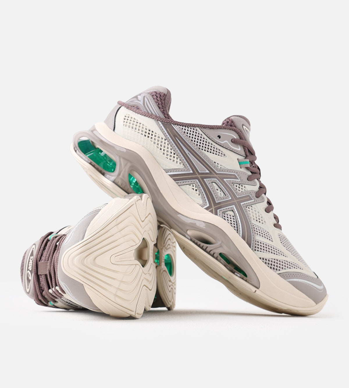 Asics Gel-Kinetic 2.0 Cocoa Powder Oatmeal