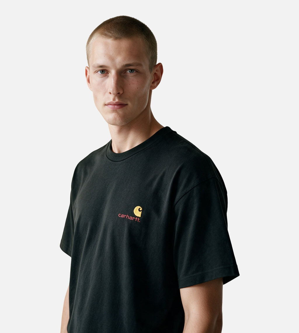 Carhartt WIP American Script T-shirt Raven