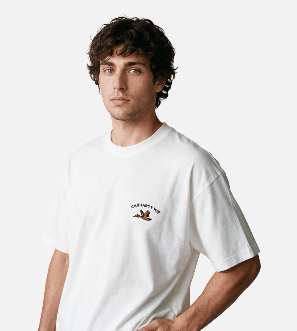 Carhartt WIP Animated Ducks T-shirt White