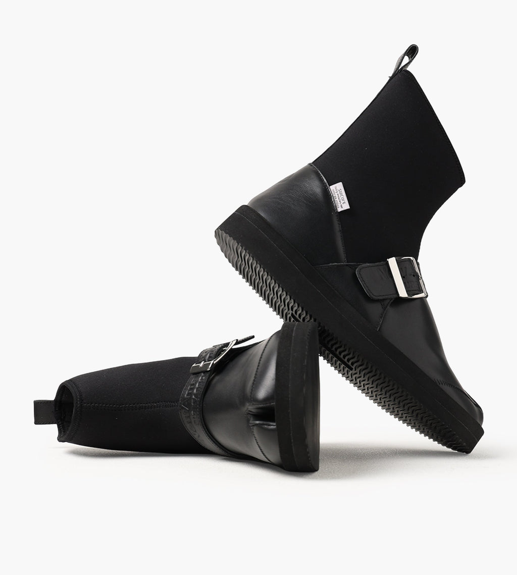 Suicoke x New Amsterdam Surf Association Boot Black