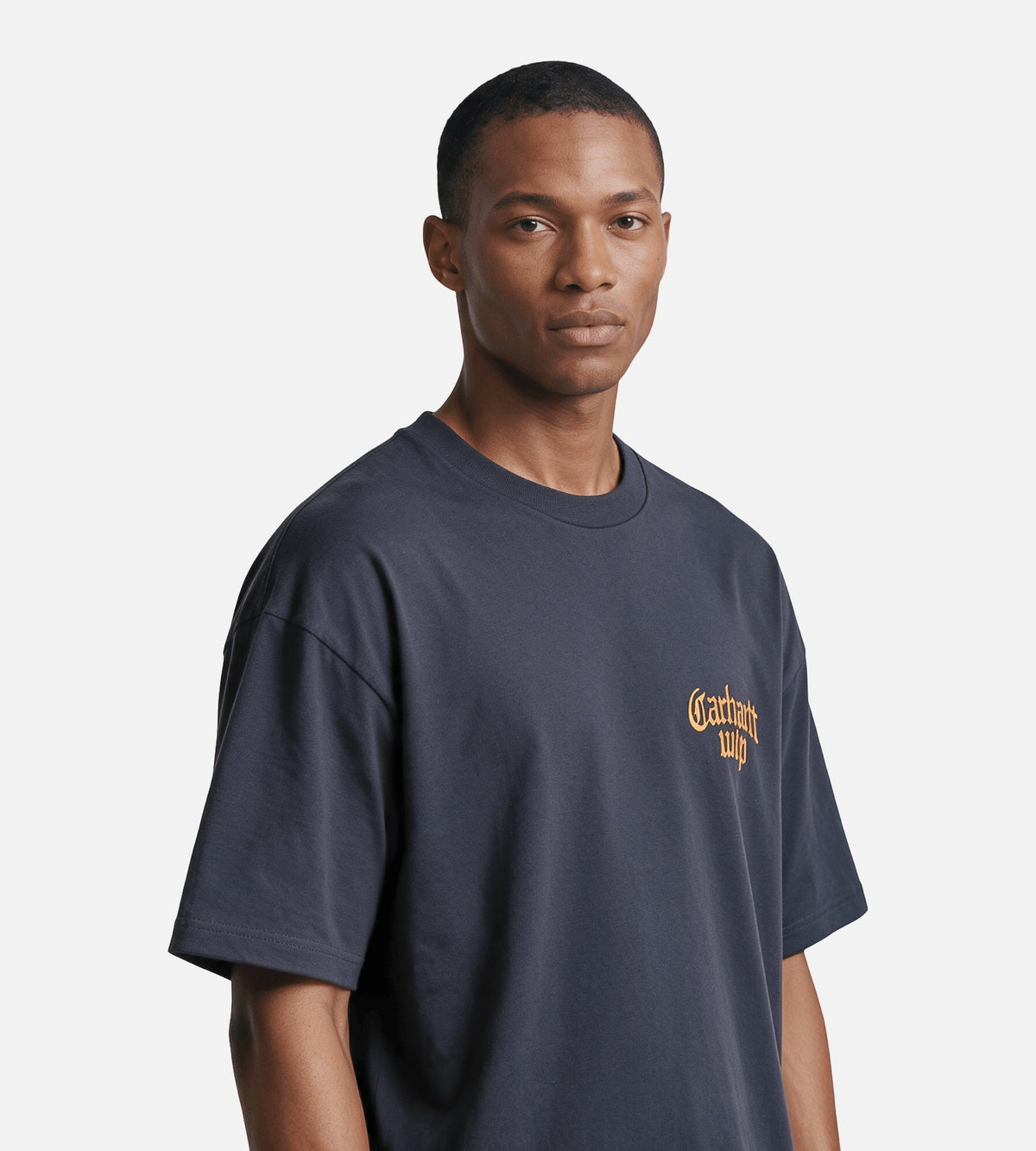 Carhartt WIP Blackletter T-shirt Dark Navy