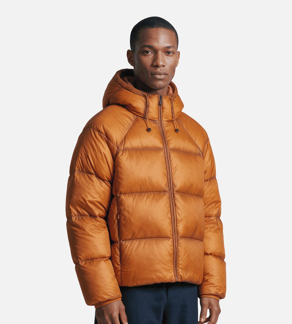 Daily Paper Raglan Sleeve Dias Puffer Jacket Hawaiian Sunset
