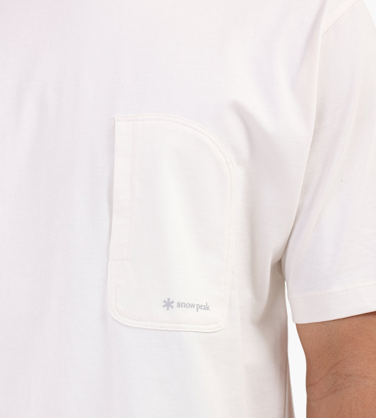 Snow Peak OG Mercerized T-Shirt Off White