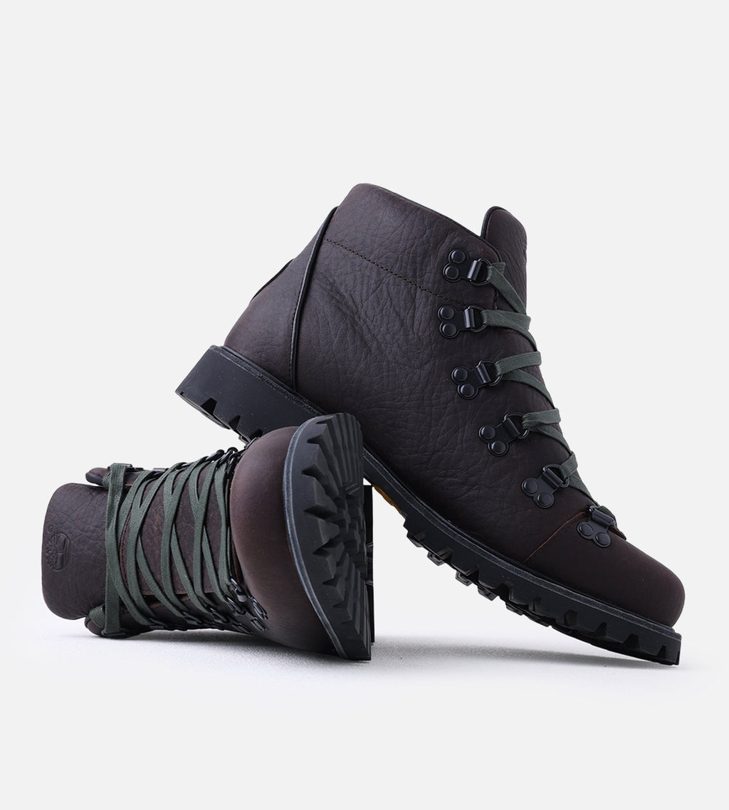 Timberland AUHK Mid Lace Boot Dark Brown Full Grain