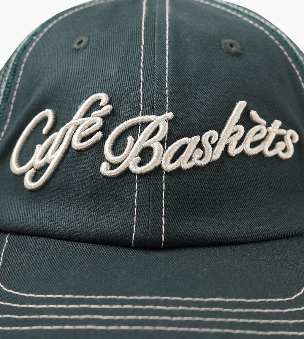 Café Baskèts Bold Cap Dark Green