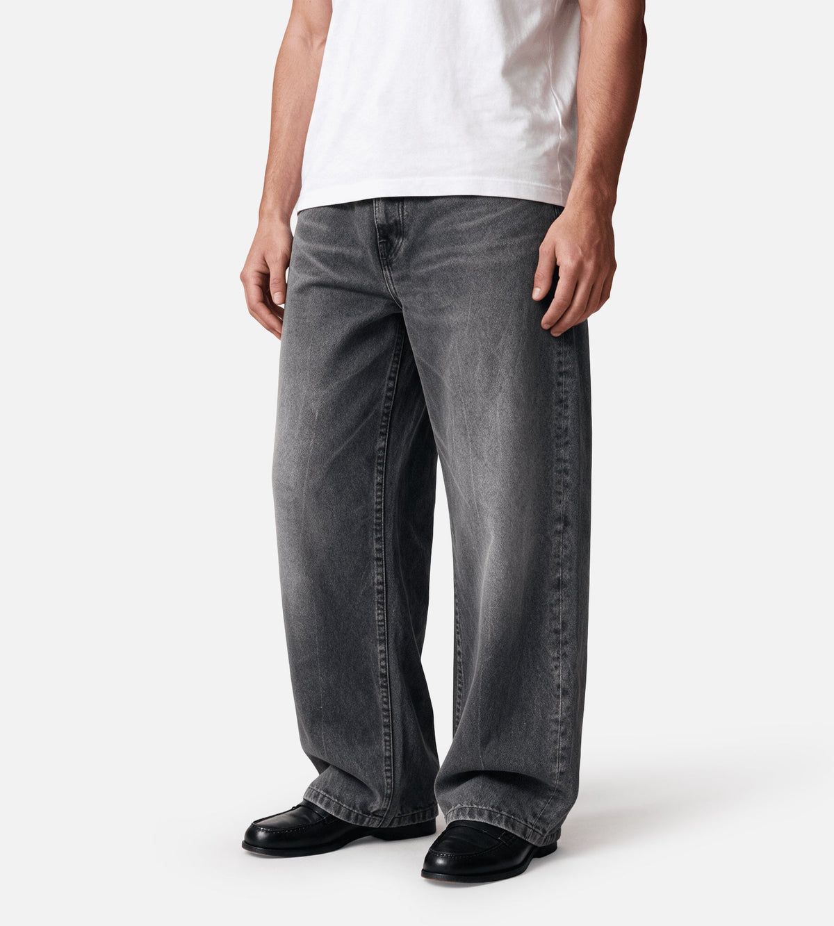 Carhartt WIP Landon Pant Black Marble Used Wash