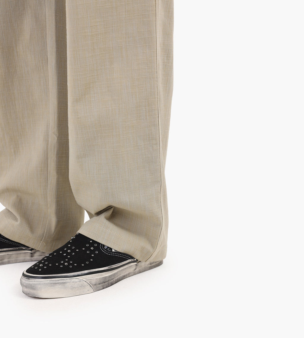 Drôle de Monsieur  Pantalon Elastiquè Coton Kaki