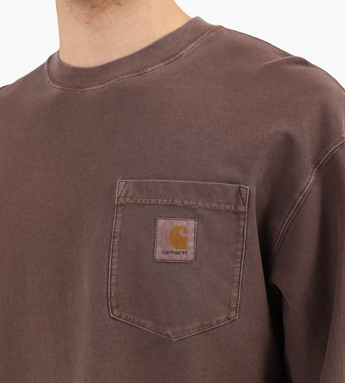 Carhartt WIP Loose Pocket Longsleeve Tobacco