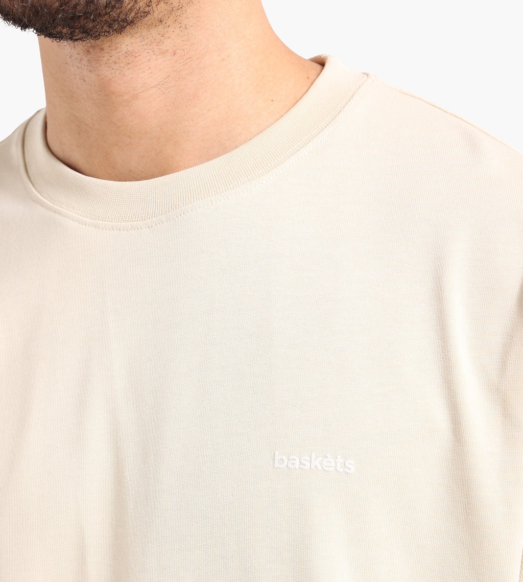 Baskèts Modern Essential Tee Moonstone