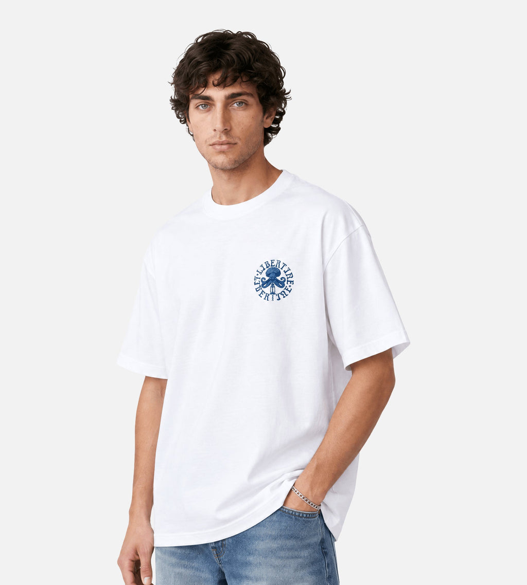 Libertine-Libertine Broke New Lobster Club 3515 Tee White