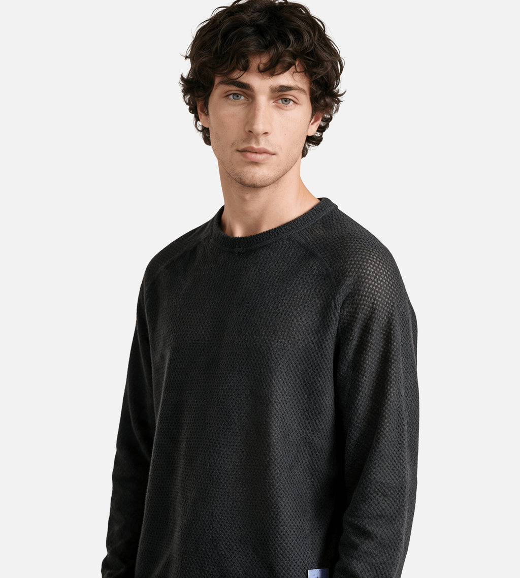 Satisfy FuzzFleece AD Long Tee Phantom