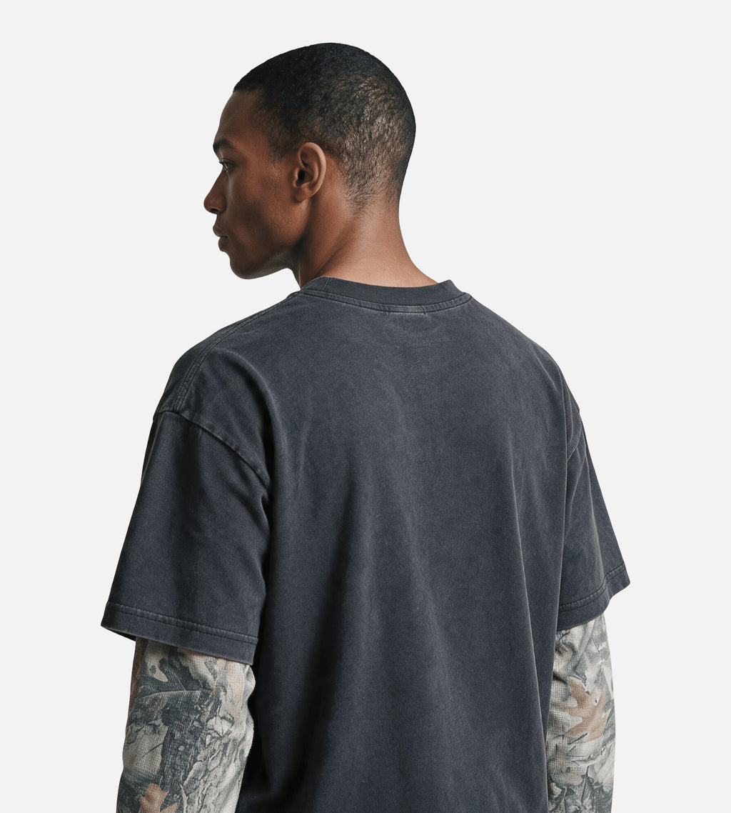 Obey Post 2FER Longsleeve Dusty Black Limo Multi