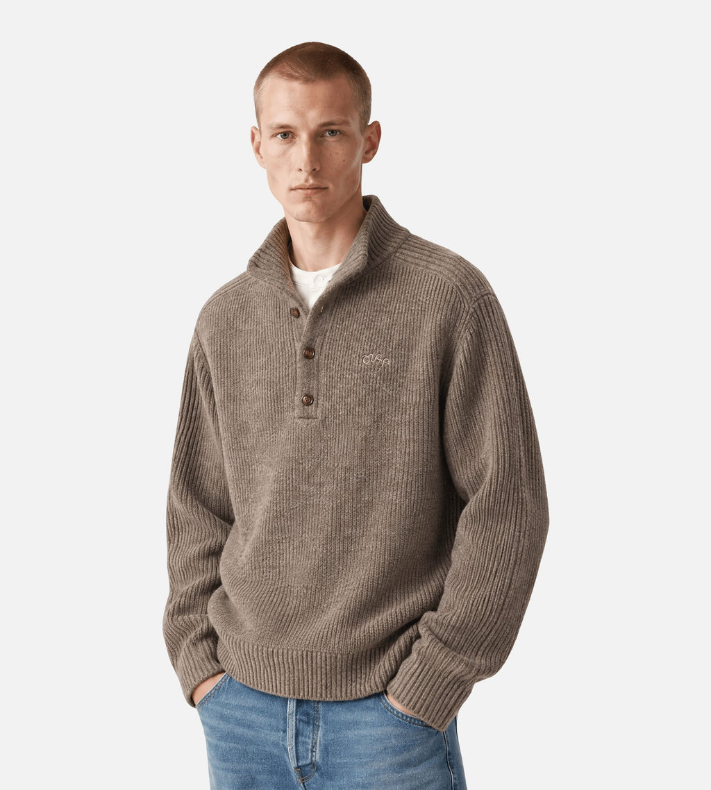 OLAF Knitted Mock Neck Treehouse