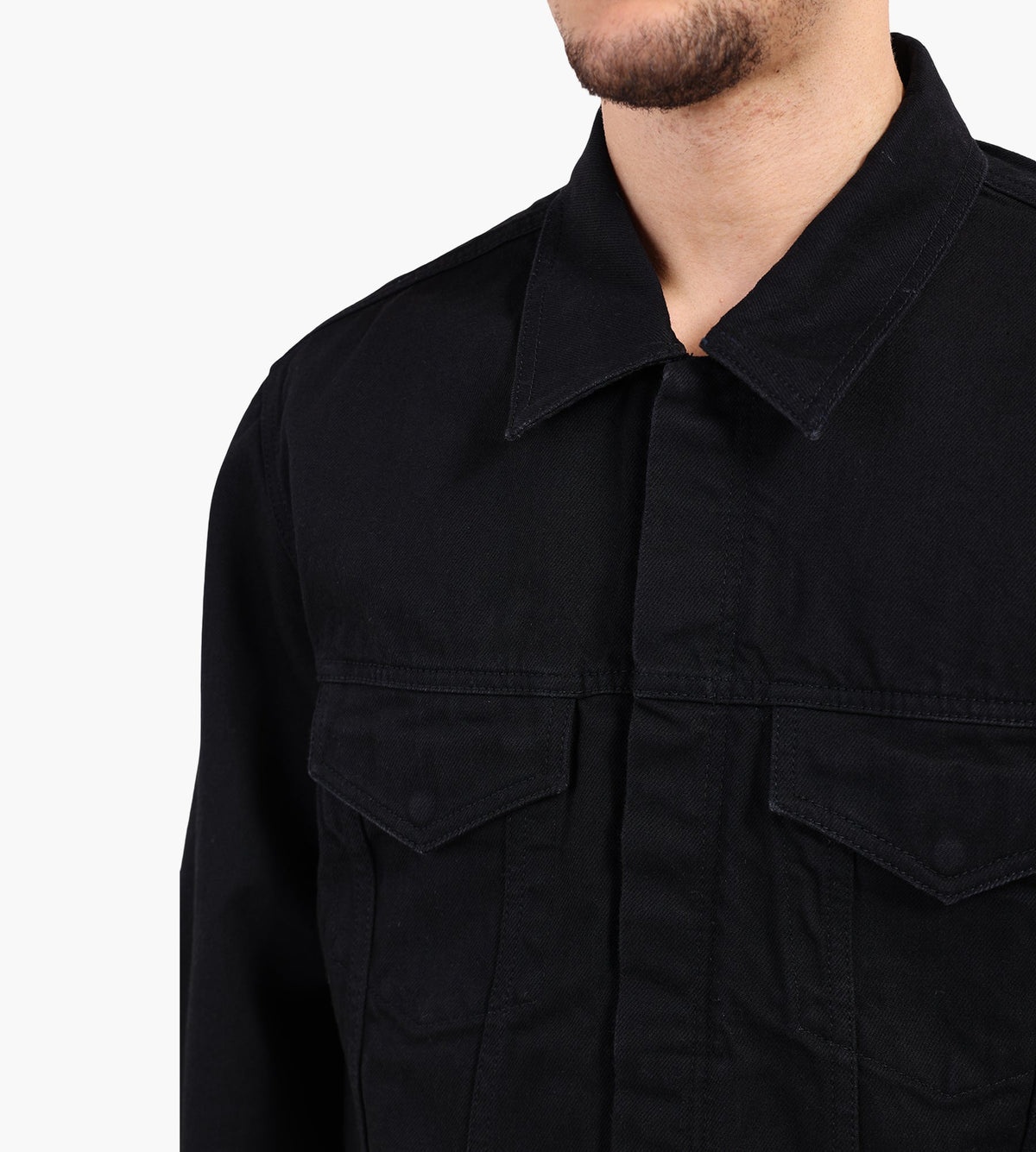 Arte Antwerp Circle Logo Jeans Jacket Black