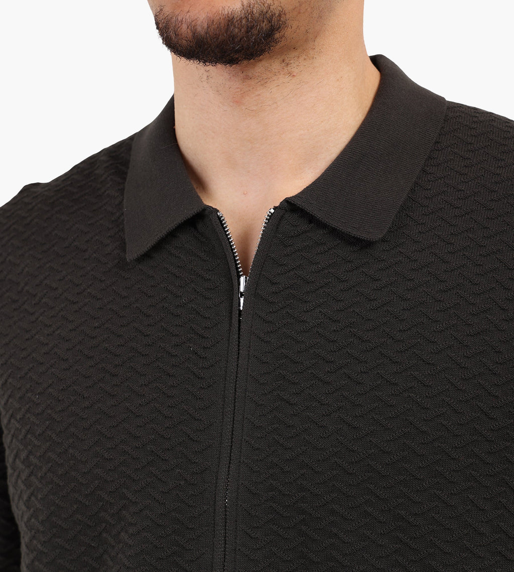 NN.07 Gustav Full Zip 60016 Dark Army