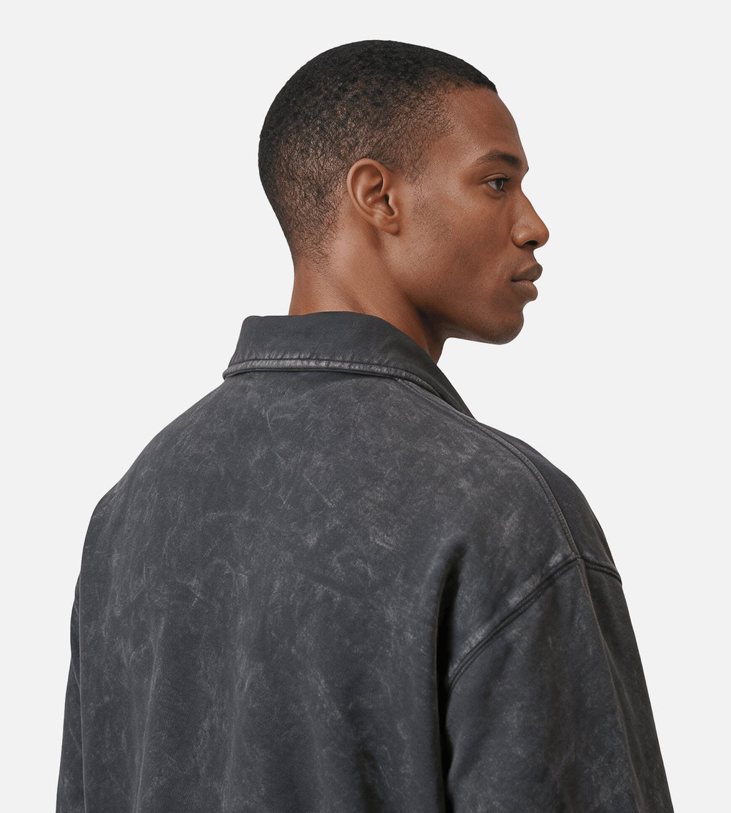 Carhartt WIP Lambert Polo Sweater Black