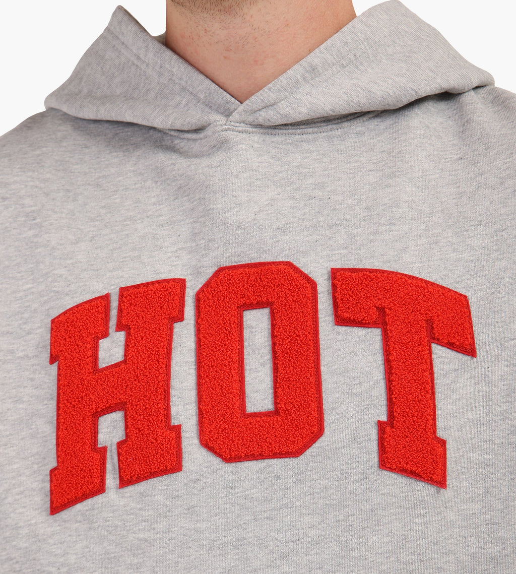 Carne Bollente Carne University Hoodie Melange Grey