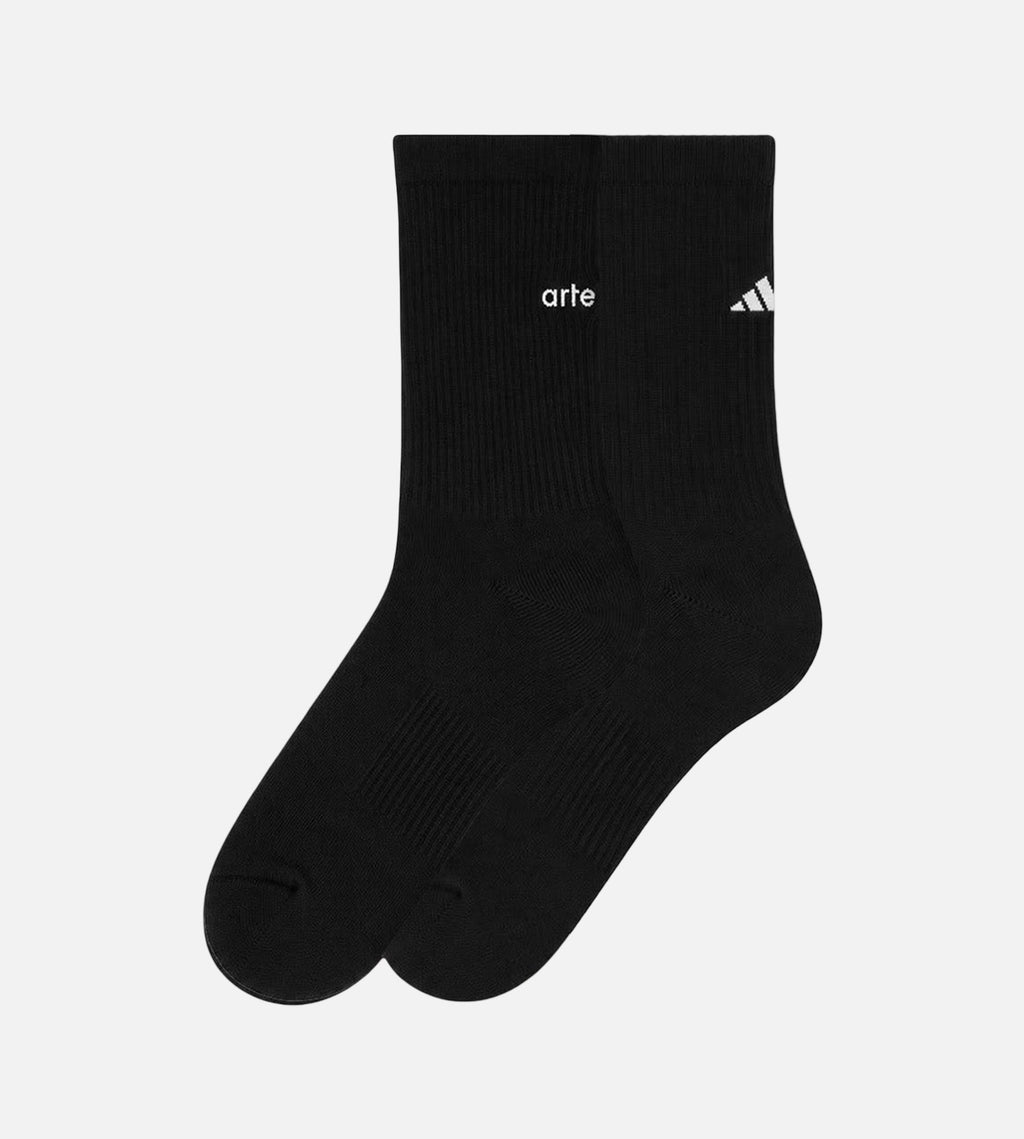 Adidas x Arte Socks 2P Black Owhite