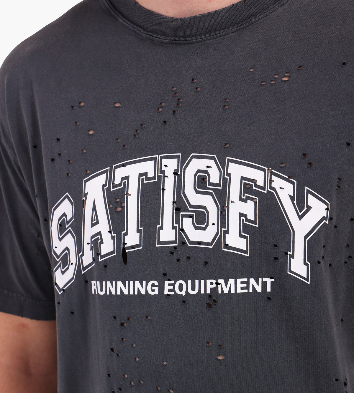 Satisfy MothTech T-Shirt SAC Aged Black