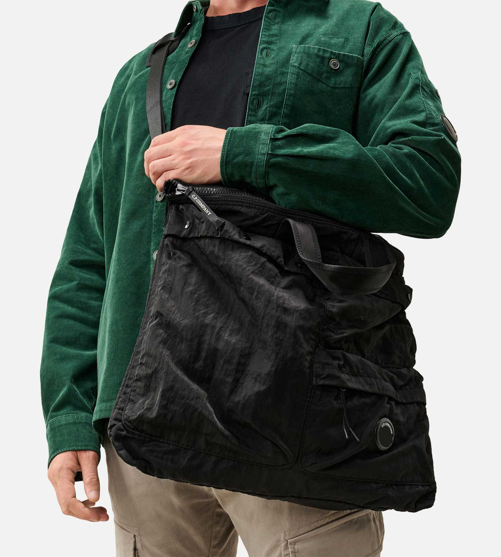 C.P. Company Nylon B Lens Shoulder Bag Black