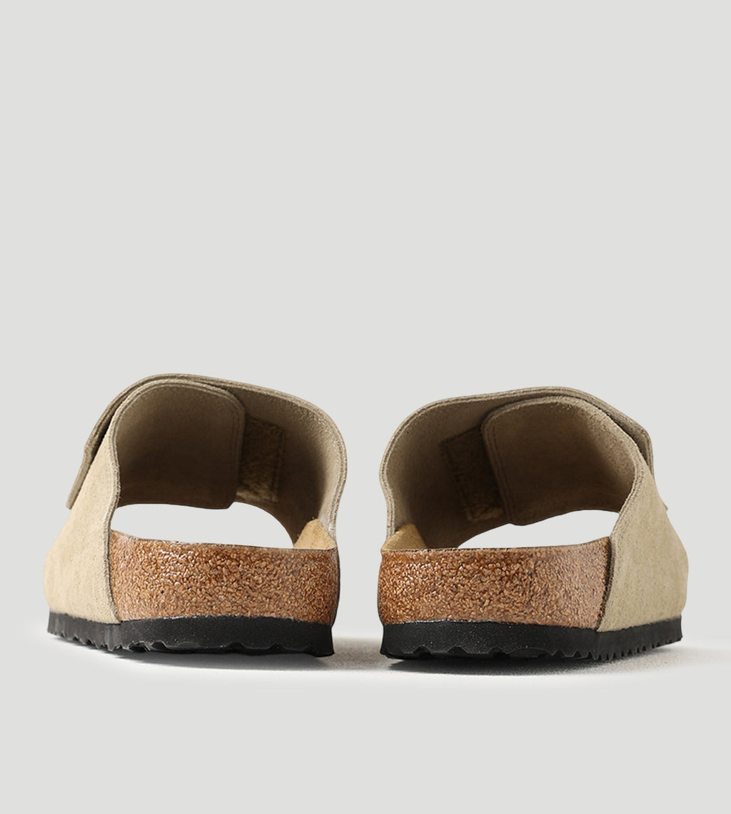 Birkenstock Solana Suede Leather Faded Khaki