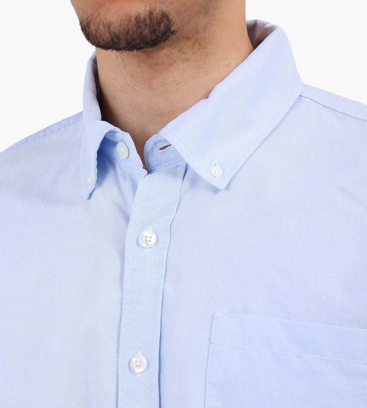 Corridor Oxford Long Sleeve Shirt Light Blue Chm