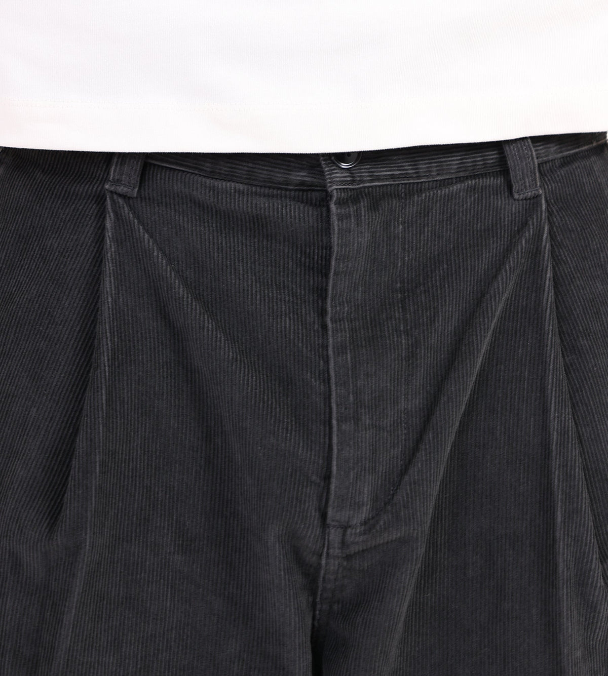 Obey Dean Faded Wash Cord Pant Black Faded Wash