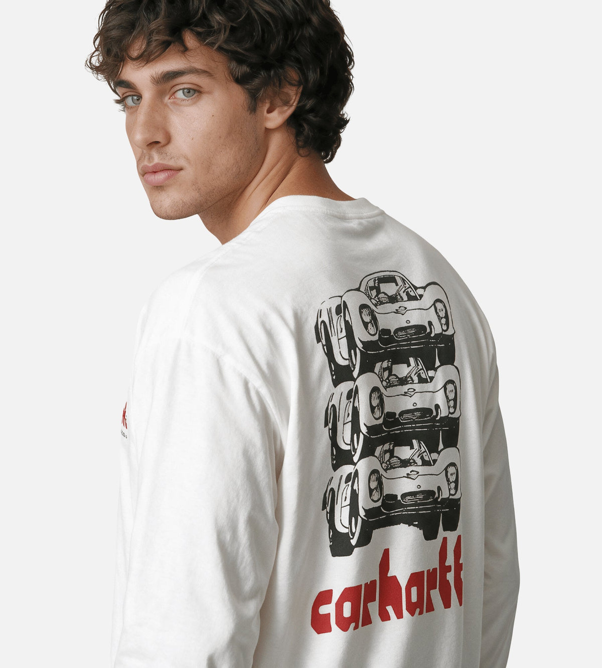 Carhartt WIP Framework Longsleeve White