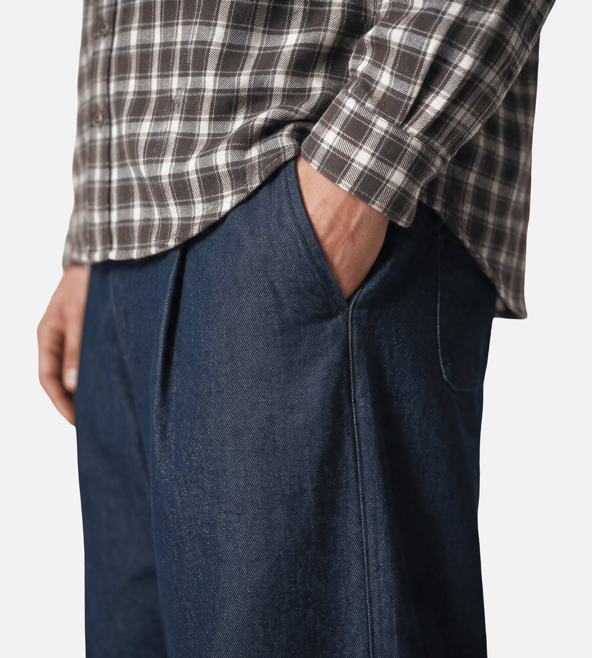 NN.07 Kay 1843 Trousers Raw Indigo