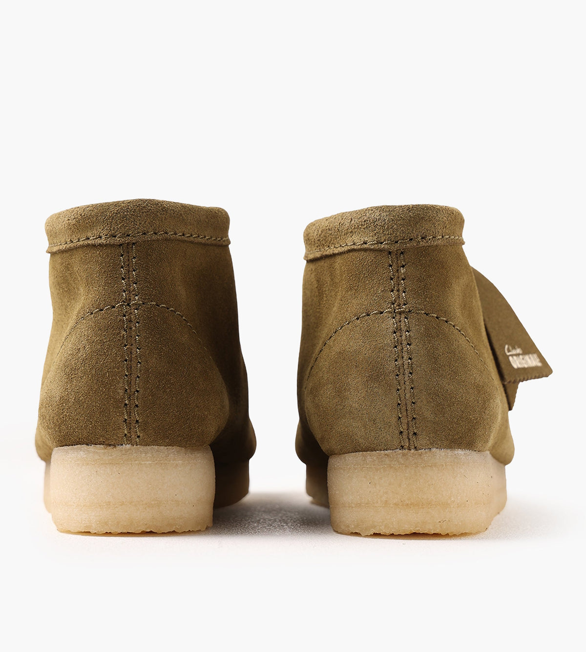 Clarks Originals Wallabee Boot. Green Sde