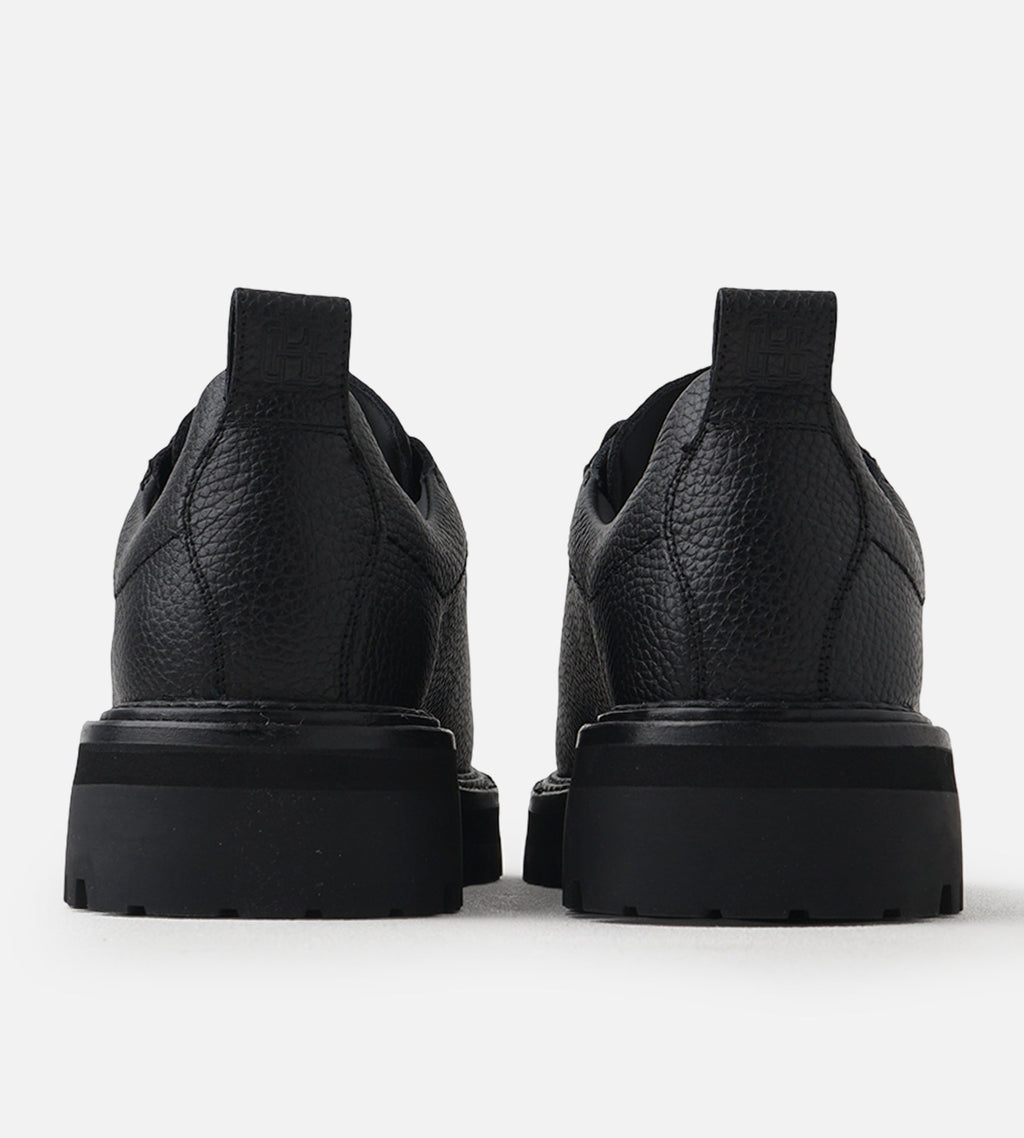 G.H. Bass Mason Hiker Lo Black Textured Lthr