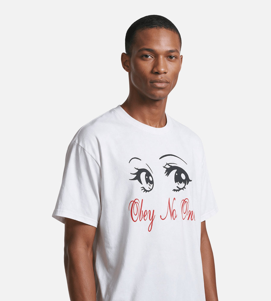 Obey No One Eyes Tee White