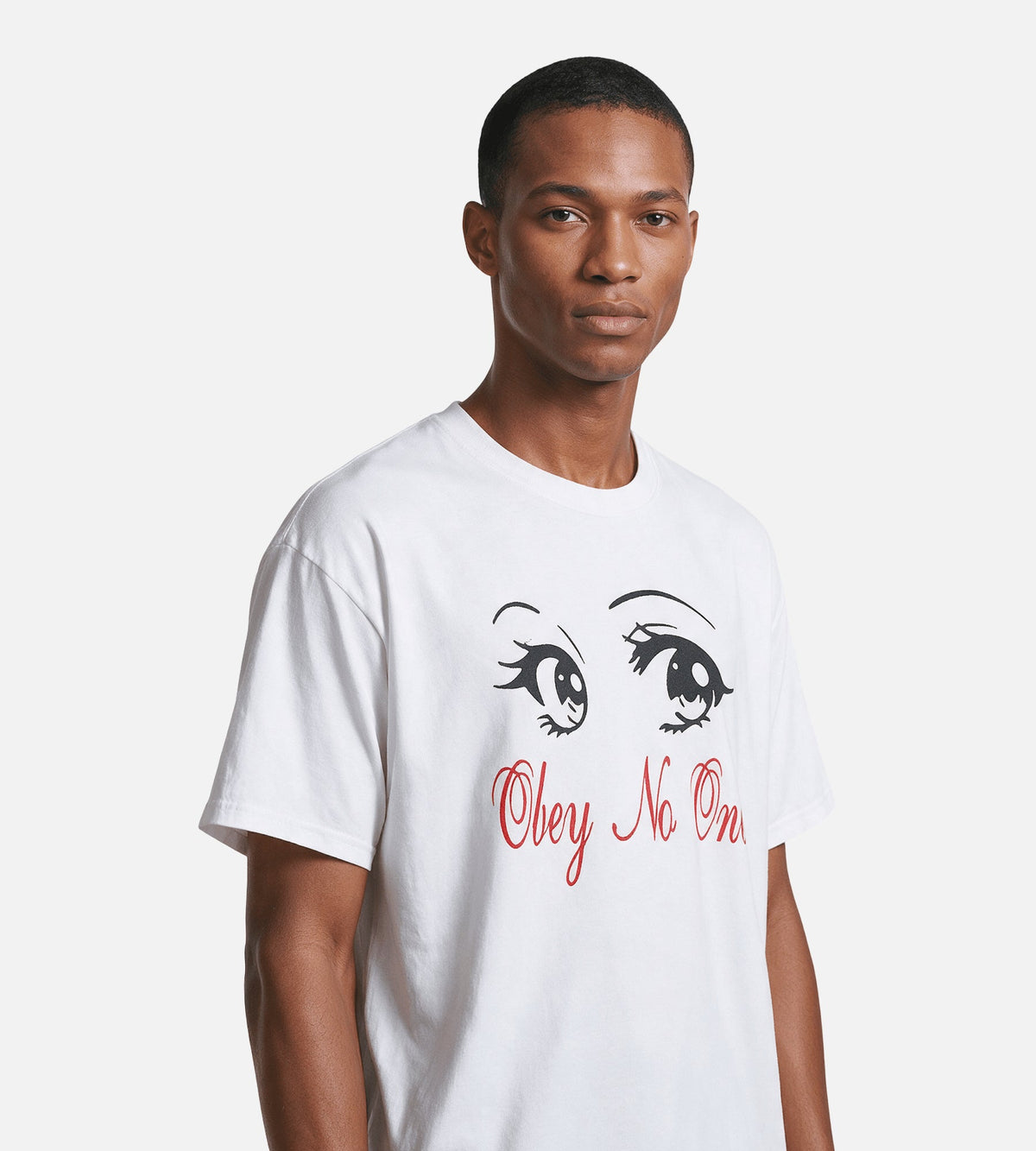 Obey No One Eyes Tee White