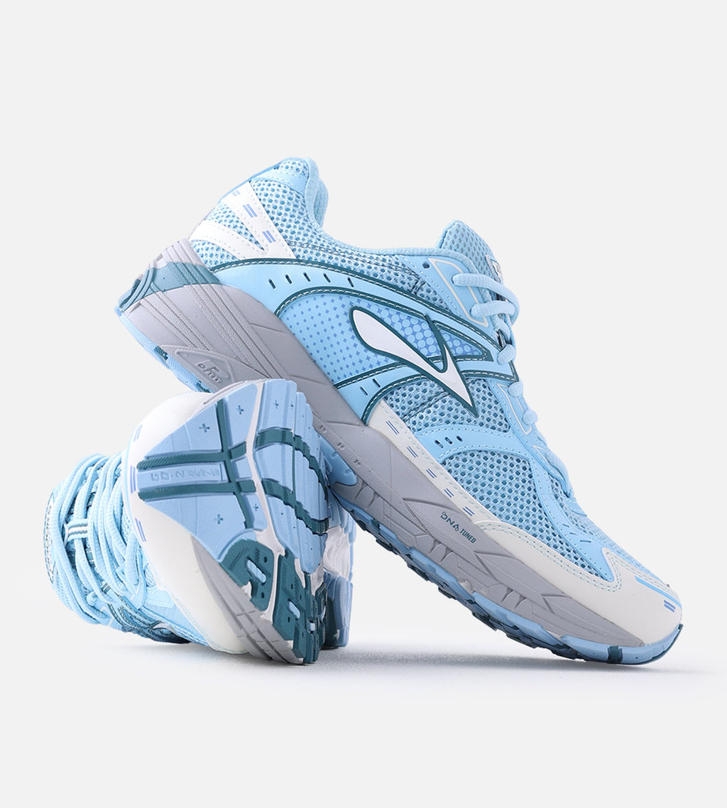 Brooks Adrenaline GTS 10 Sky Blue White Asparagus Grey