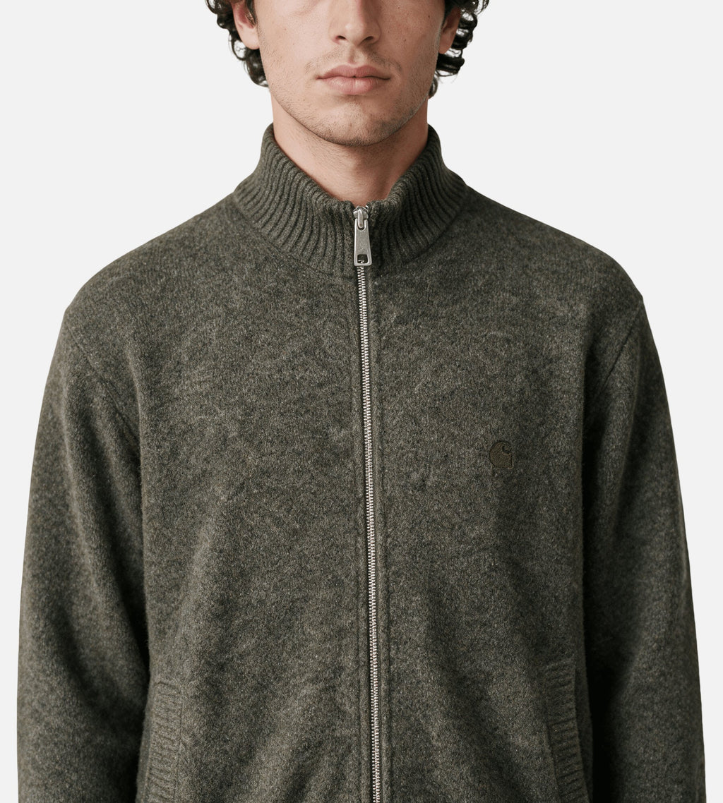Carhartt WIP Curtis Sweaterer Jacket Tangled Shungite