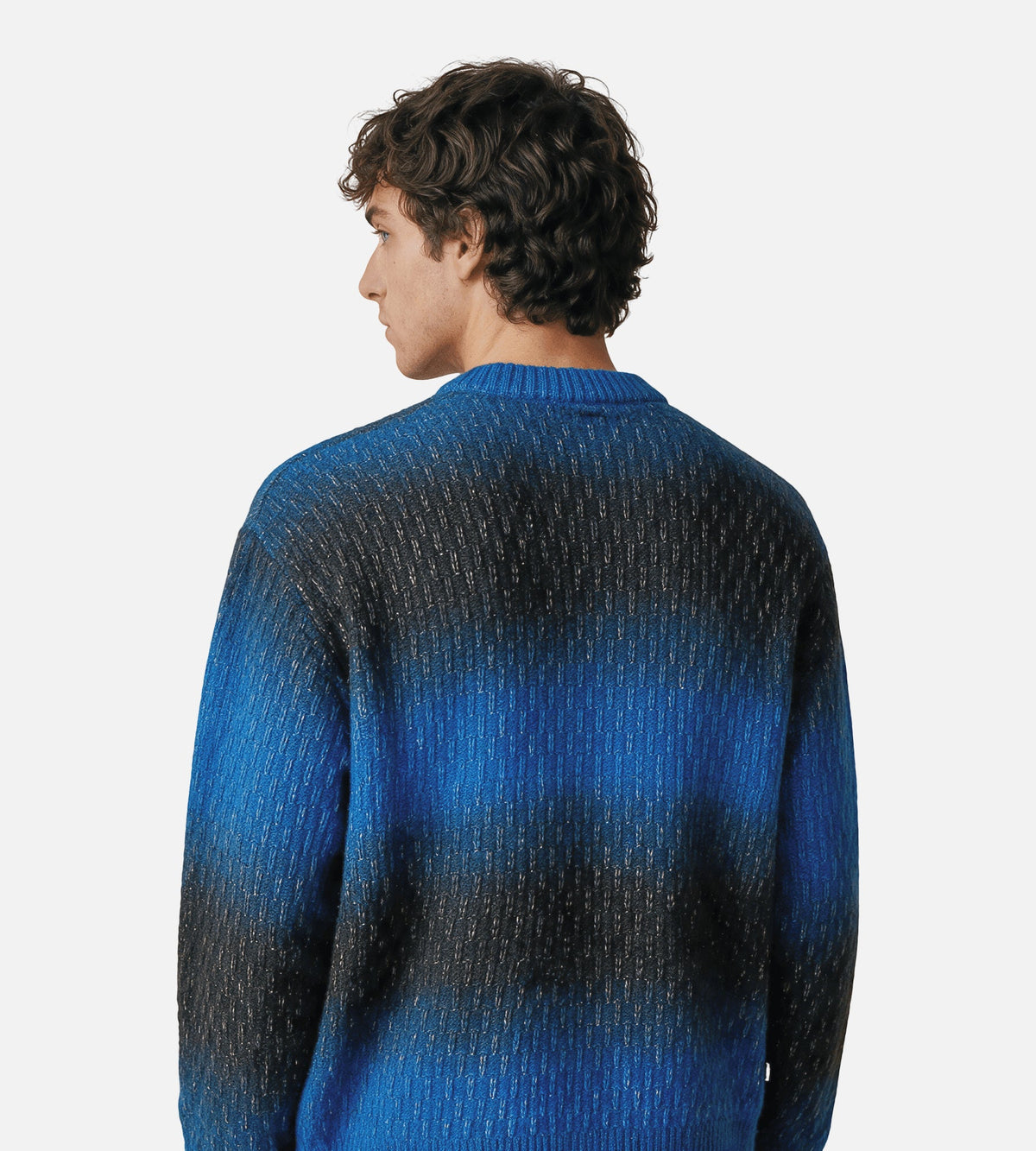 Obey Haze Gradient Sweater Blue Multi