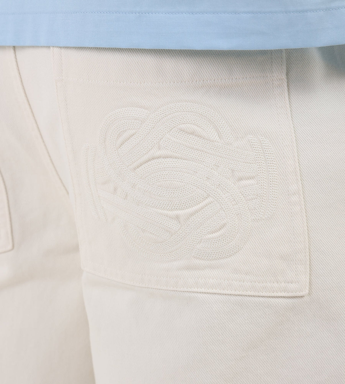 Filling Pieces Worker Pants Antique White