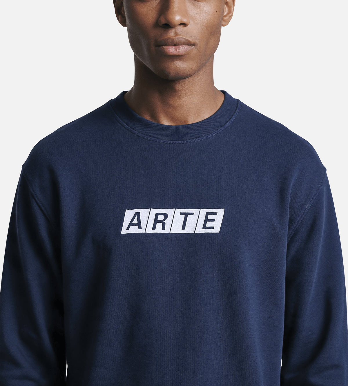 Arte Antwerp Module Crewneck Navy