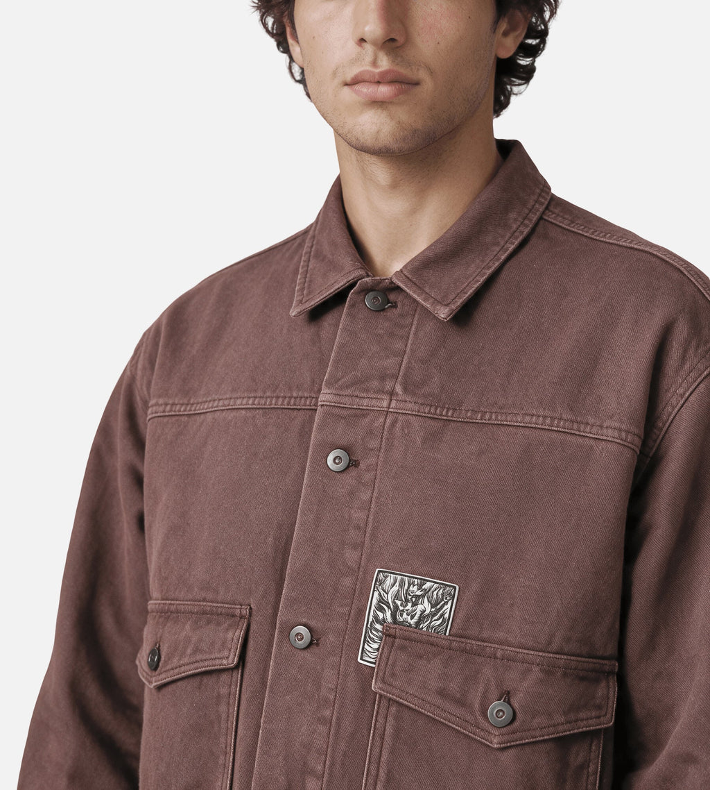 Heresy Heretic Jacket Mauve Taupe
