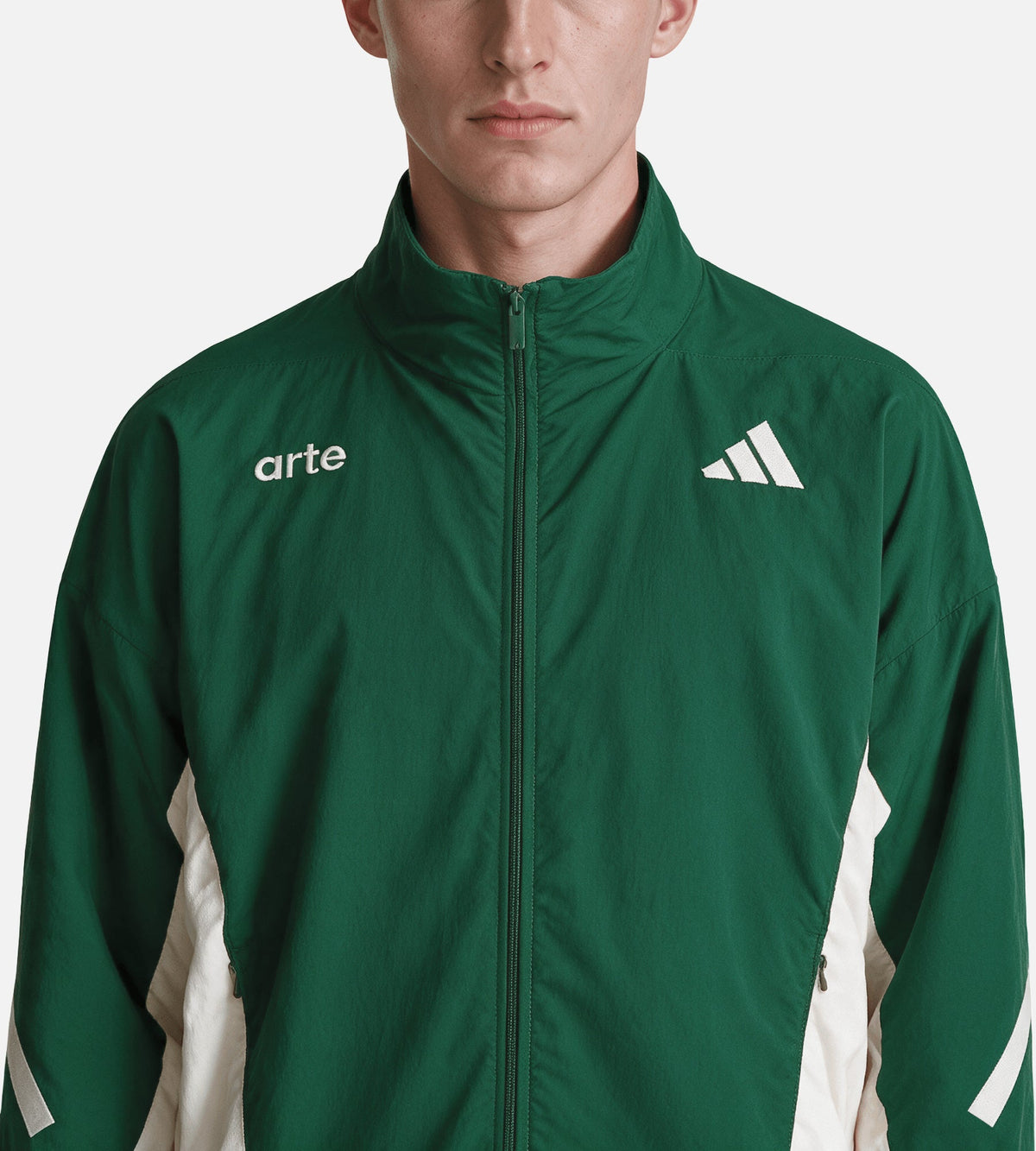 Adidas x Arte Zne Mm Full Zip Amagrn Owhite