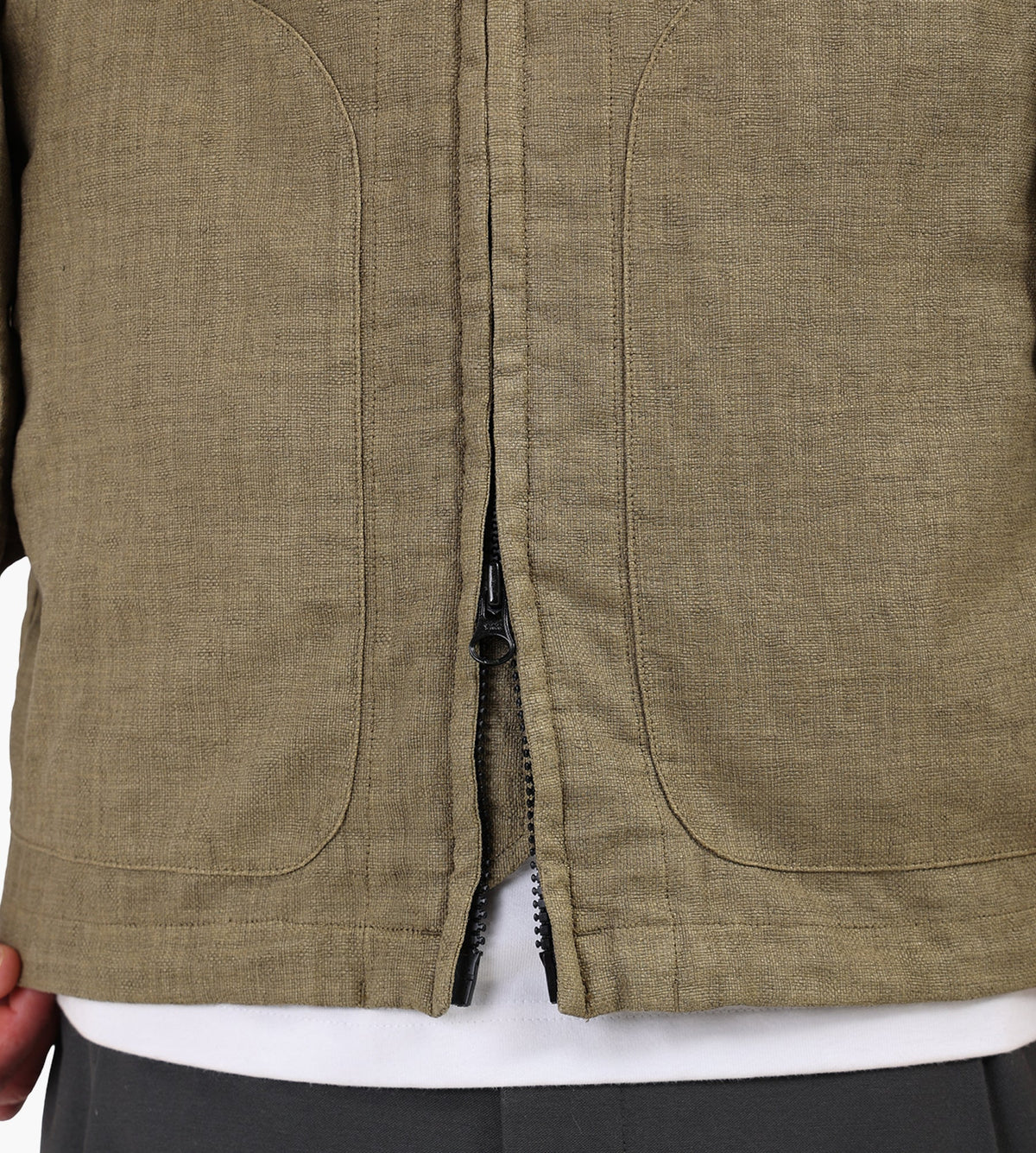 C.P. Company Outerwear Medium Jacket In Rafia-R Dried Herb