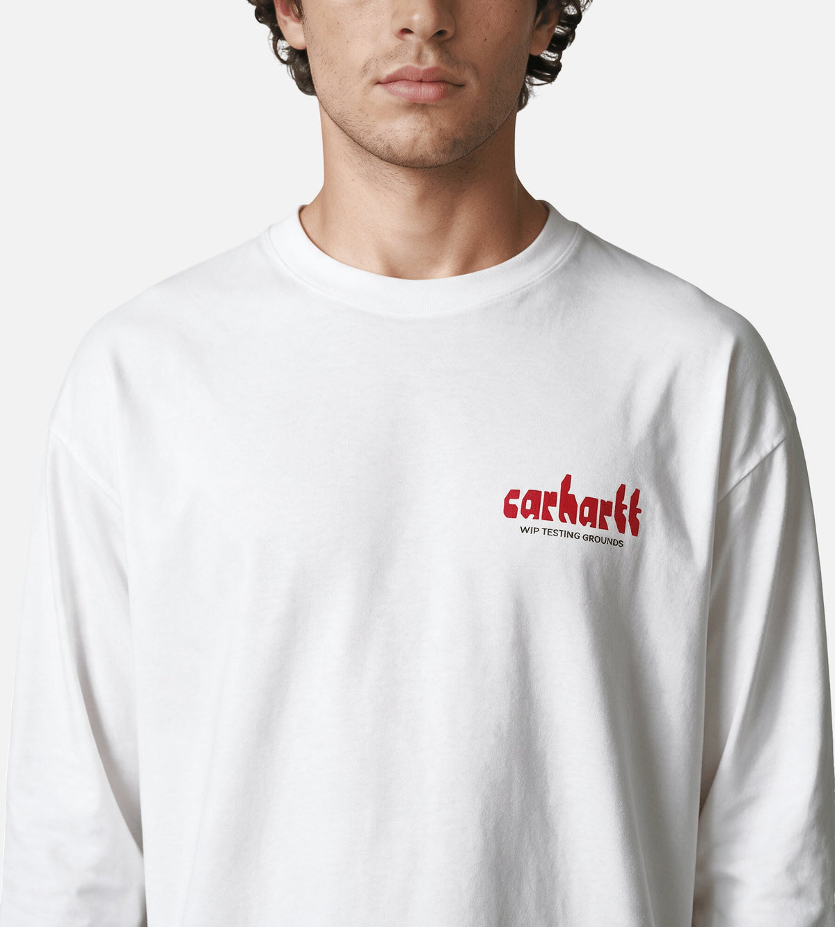 Carhartt WIP Framework Longsleeve White