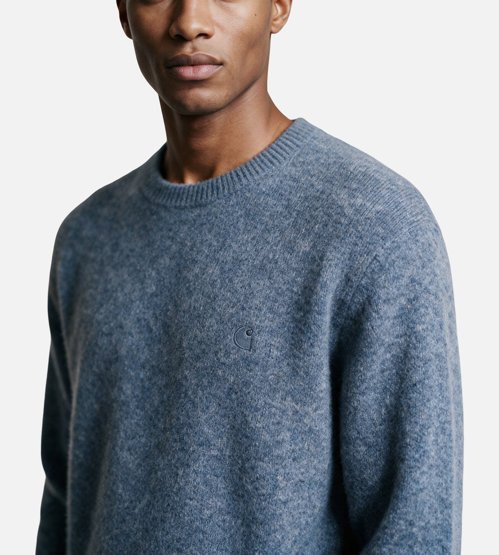 Carhartt WIP Curtis Sweaterer Tangled Shady Blue