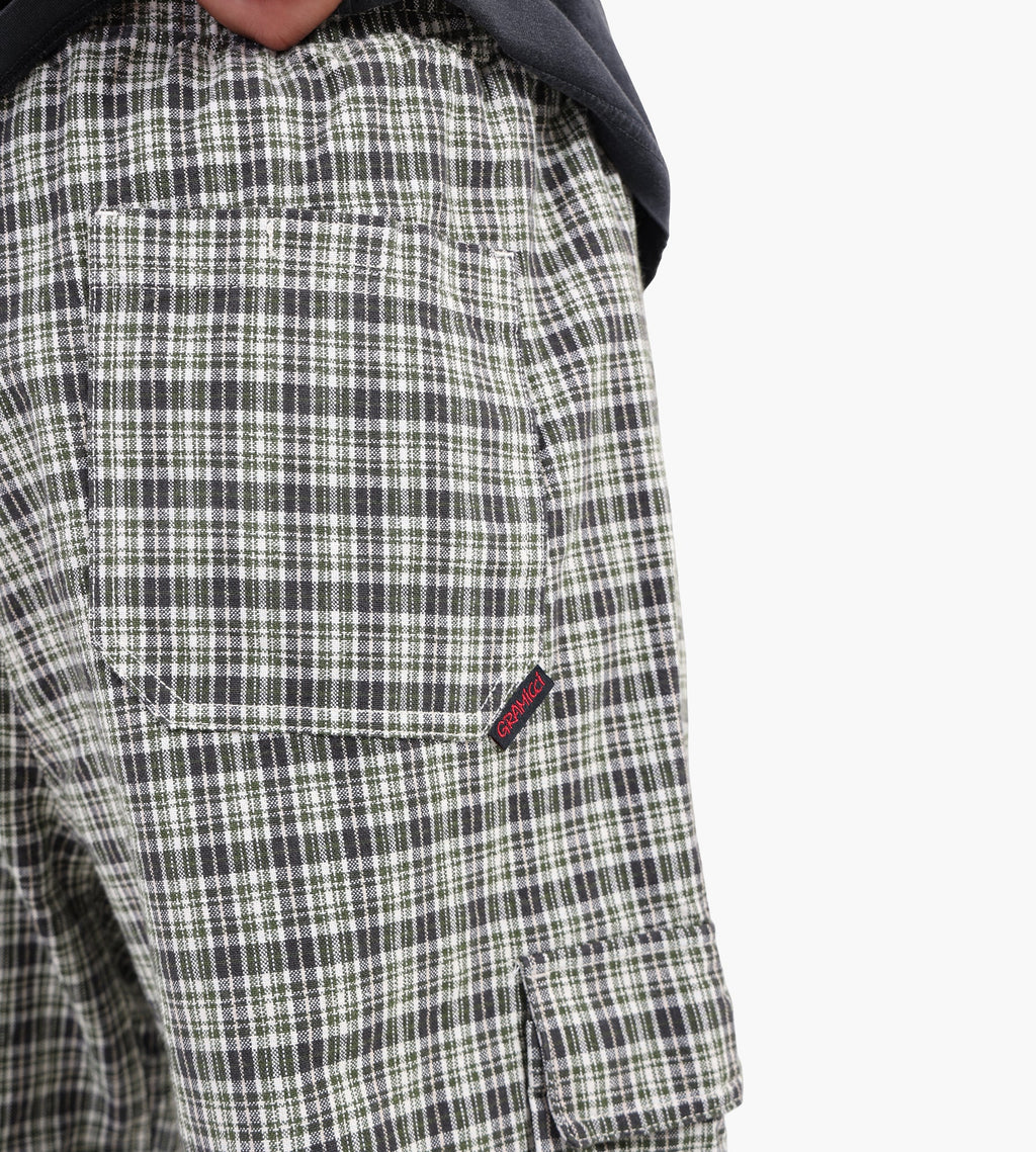 Gramicci Swell Cargo Pant Checkered Plaid