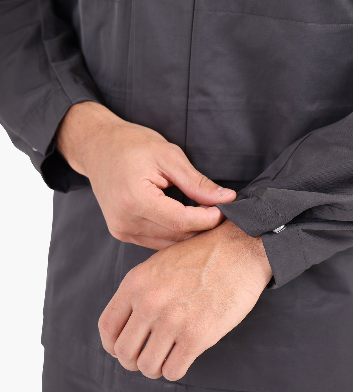 Baskèts | M.J.M.H Hybrid Overshirt Anthracite