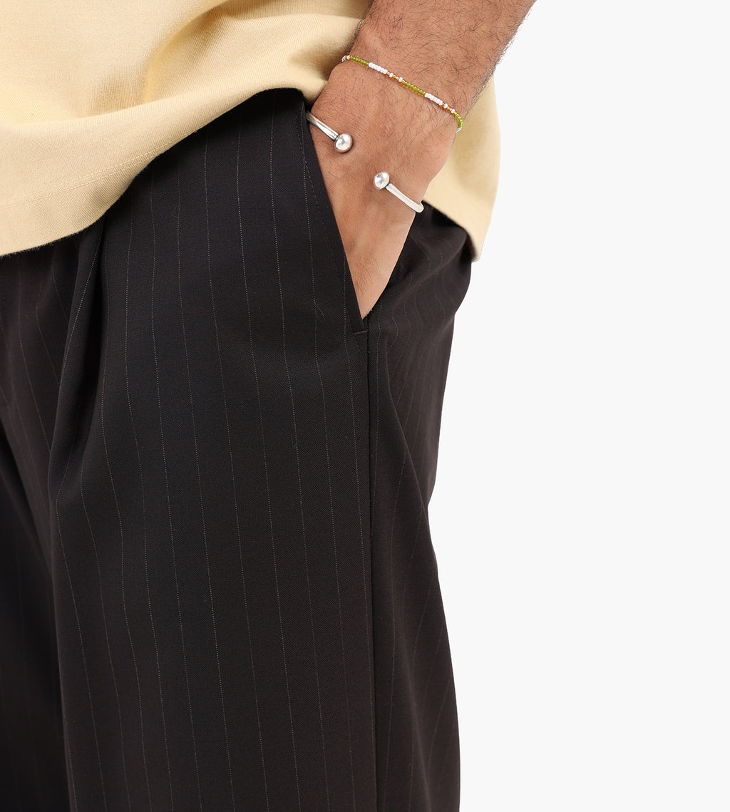 NN.07 Kay Trousers 10037 Brown Stripe