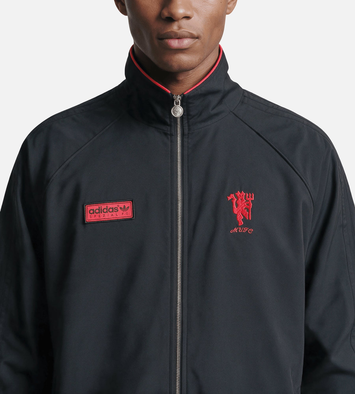 Adidas MUFC SPZL FC Track Top Black