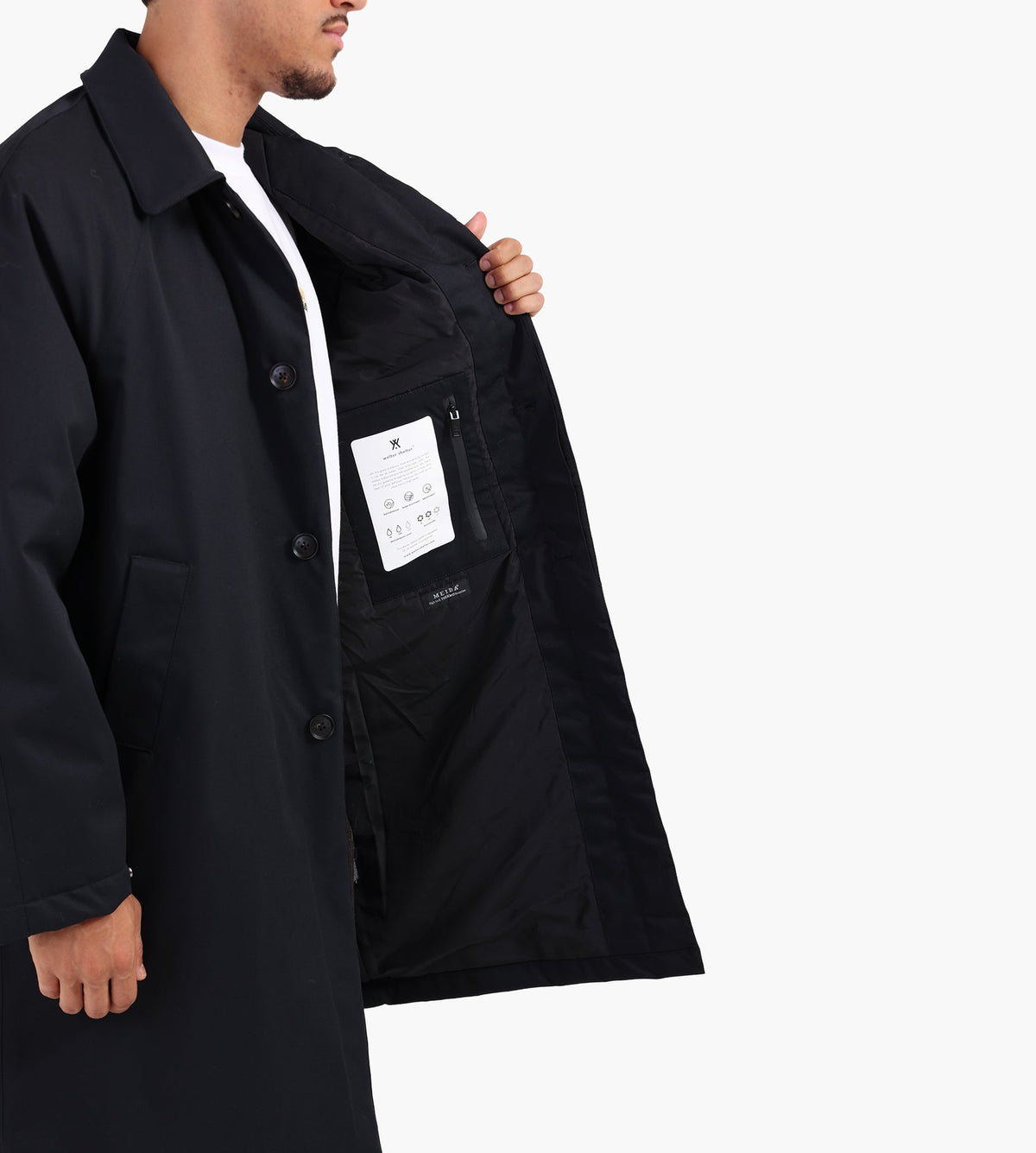 Welter Shelter Joba Carcoat Nin Spin Washed Black