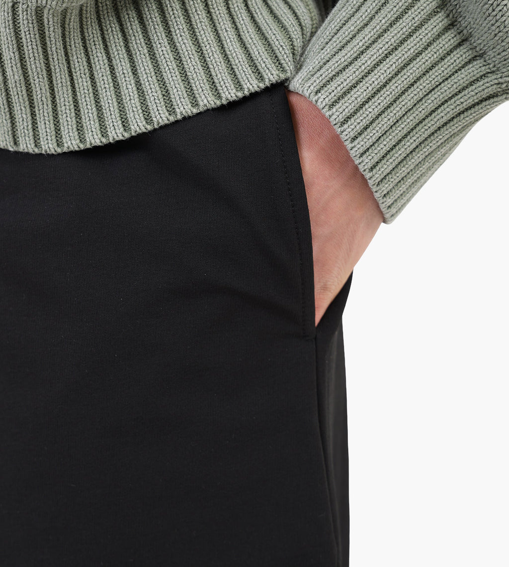 Flâneur Badge Formal Tech Pants Black